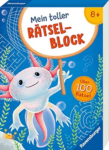 Tanja Bürgermeister - Ravensburger Mein toller Rätselblock ab 8 Jahre über 100 Rätsel und Knobeleien - Sudoku, Logicals, Labyrinthe, Worträtsel, Sprachrätsel, Gedächtnisrätsel uvm. - Preis vom 13.10.2026 11:25:28 h