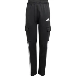 adidas HOT CARGO Freizeithose Jungen | Gr. 128 | schwarz - schwarz