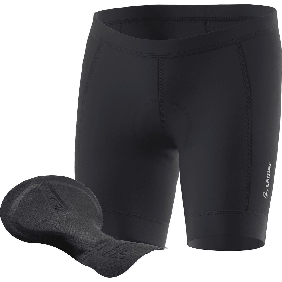 Löffler Men Cycling Undershorts Hb-sql black (990) 46 28727-990-46
