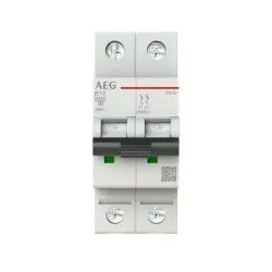 AEG EN62B13 Leitungsschutzschalter AEG ElfaPlus 6 kA, B-Charakteristik, 13 A, 2P 2CDS252088R0135