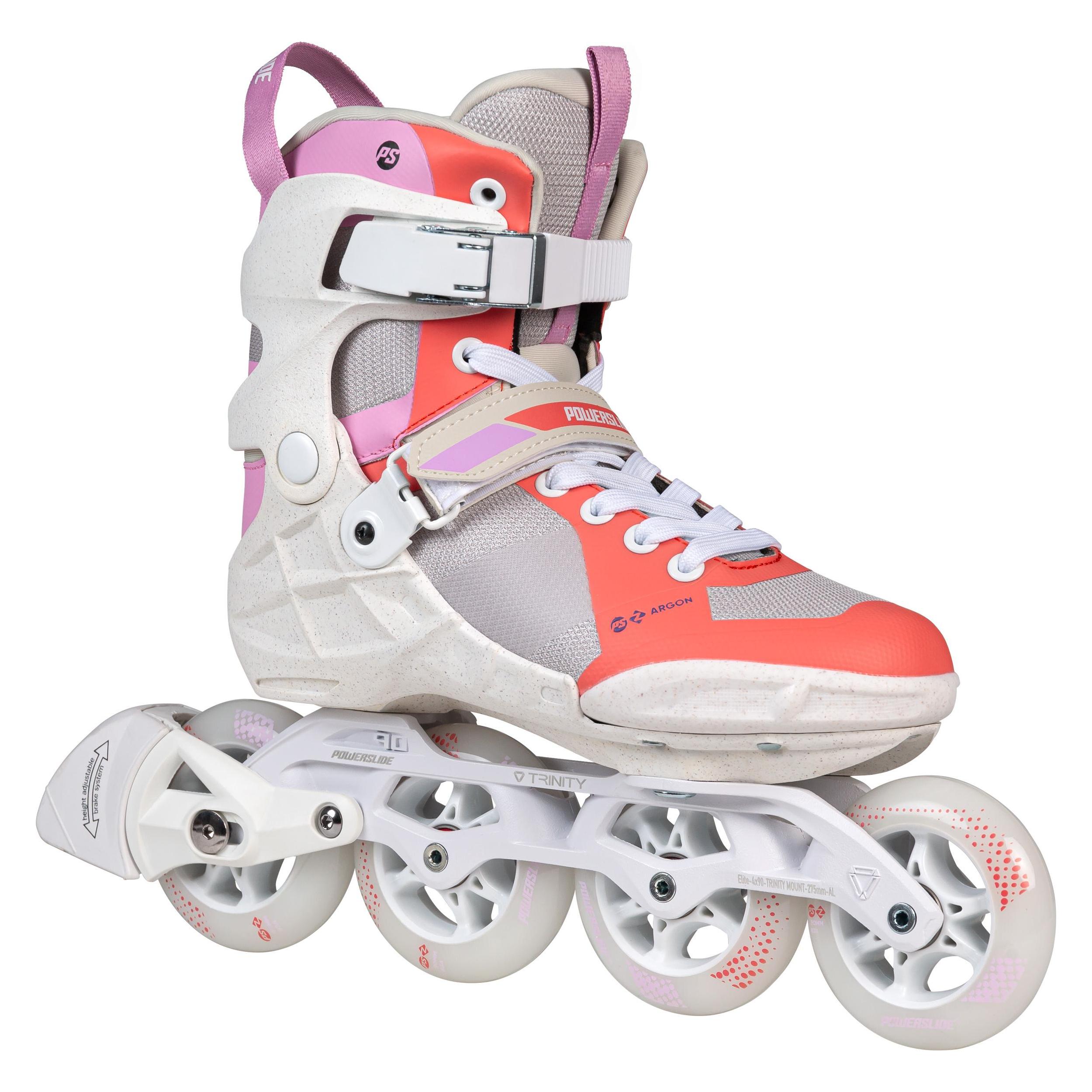 Powerslide Rollschuhe Phuzion Argon Peach 90 39 (39) (Powerslide)