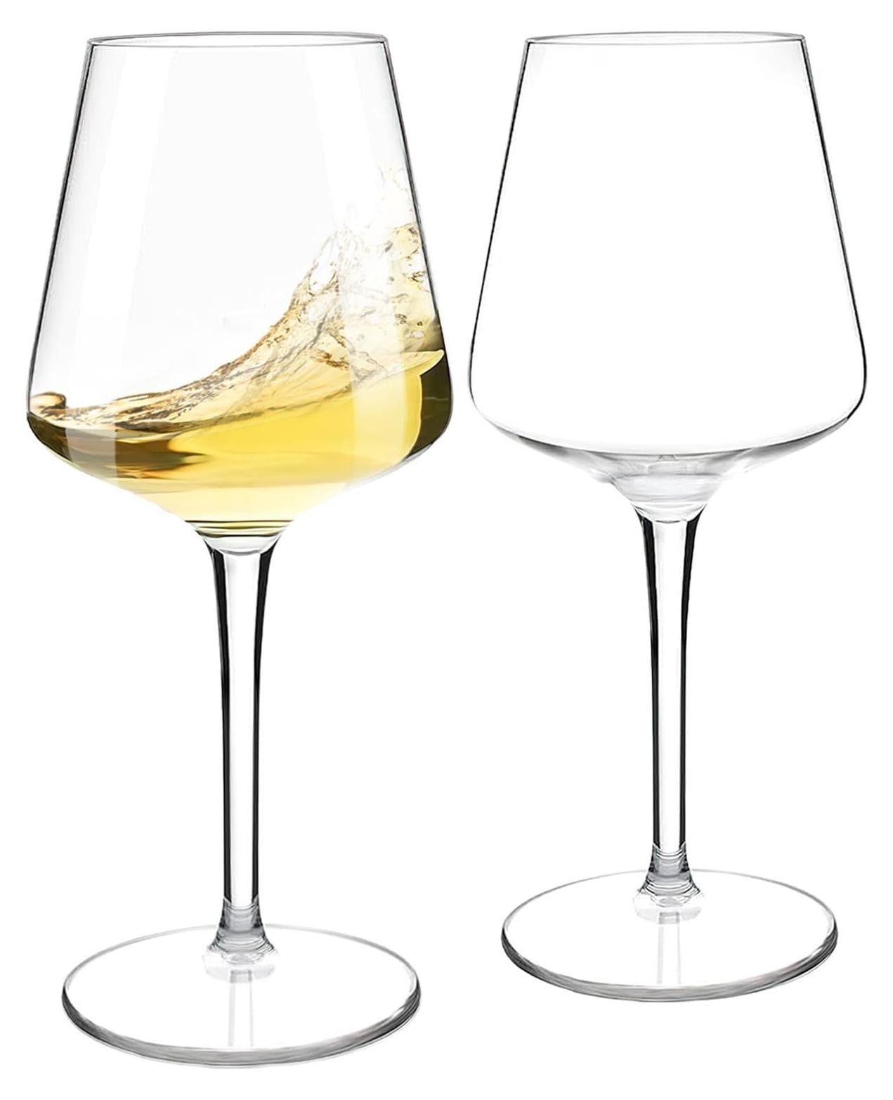 Dripio Set van 2 Kunststof Wijnglazen van Tritan, 445 ml