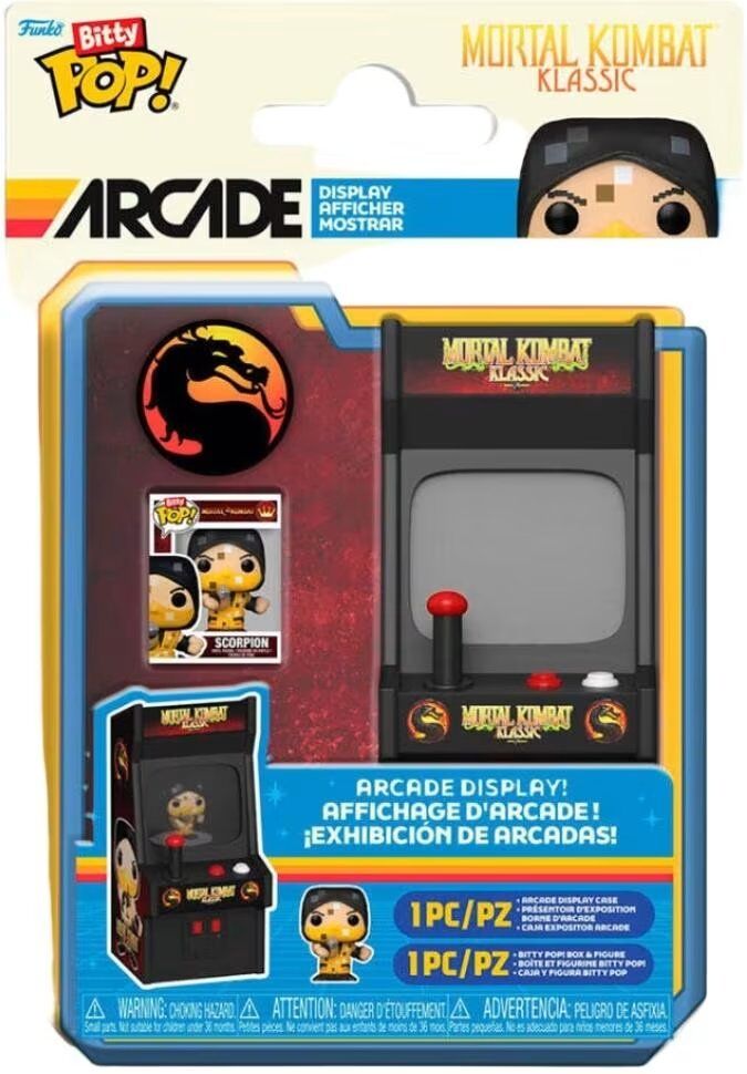 Funko Figura Bitty Pop Arcade Mortal Kombat Talla Única Unisex