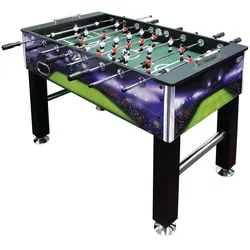 Carromco Tischfußball Kickertisch "Arena- XT",schwarz / grün,137,60 x 73,60 x 88,00 cm