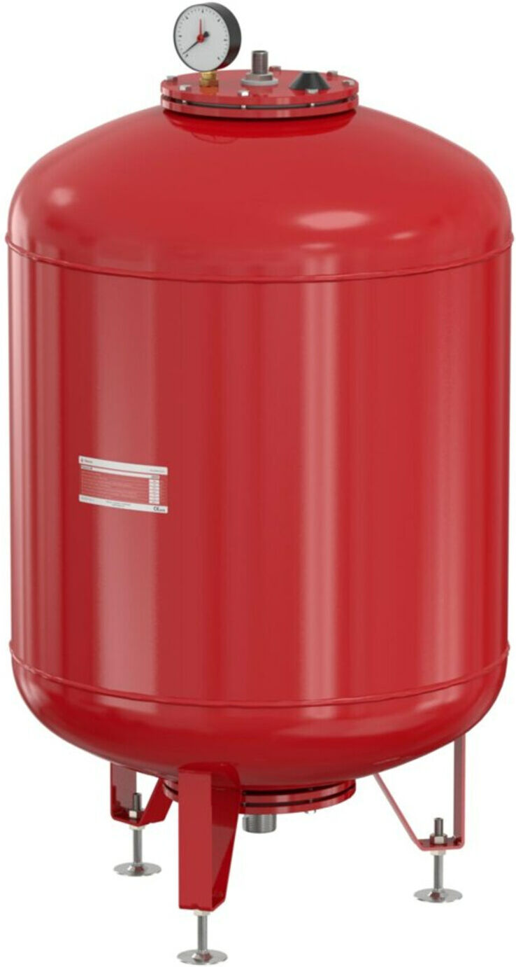 Flamco Druckausdehnungsgefäß FLEXCON M 2000 l, 6 bar, Rp 2, Vordruck 3 bar, rot (22110)