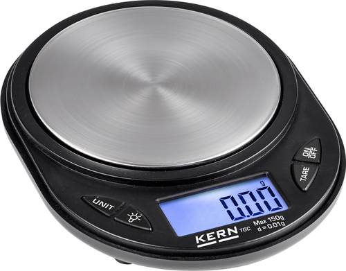 Kern Taschenwaage TGC 150-2 Wägebereich (max.) 150g Ablesbarkeit 0.01g batteriebetrieben Mehrfarbig