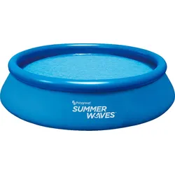 POLYGROUP Quick Set Pool 366x76cm rund Blau