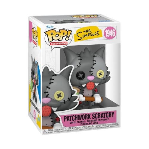 Funko Pop! The Simpsons Scratchy Patchwork vinyl verzamelfiguur