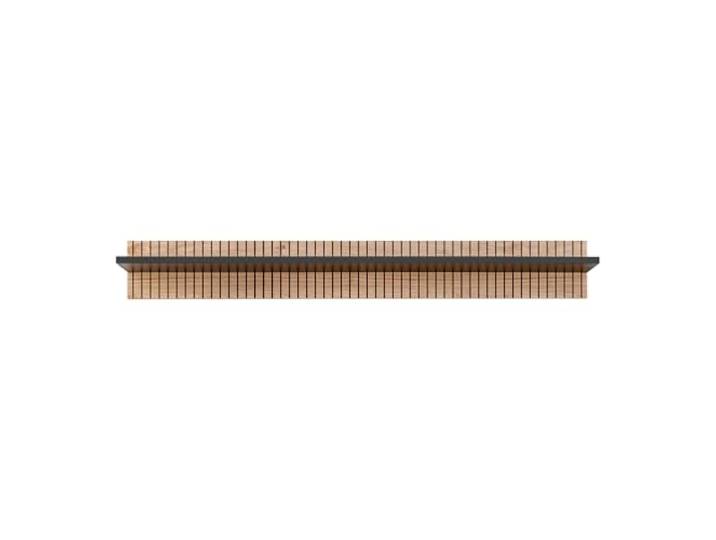 Lomadox Wandregal Wandboard, Kastanienholz Nb. mit schwarz