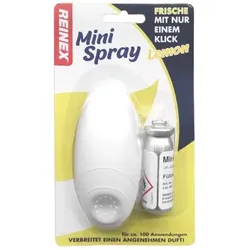 Raumspray Reinex Mini Spray Lemon 10 ml sorgt schnell für wirkungsvoll angenehme Gerüche