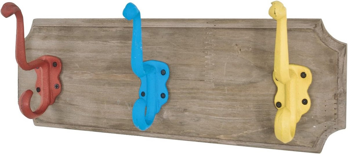 Vintage houten kapstok voor in de hal
