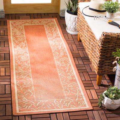SAFAVIEH Courtyard Mardell Waterproof Backyard Patio Rug