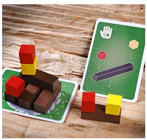 Tinderblox - Compact Dexterity Game for Family Game Nights, Ages 8+, by Alley Cat Games