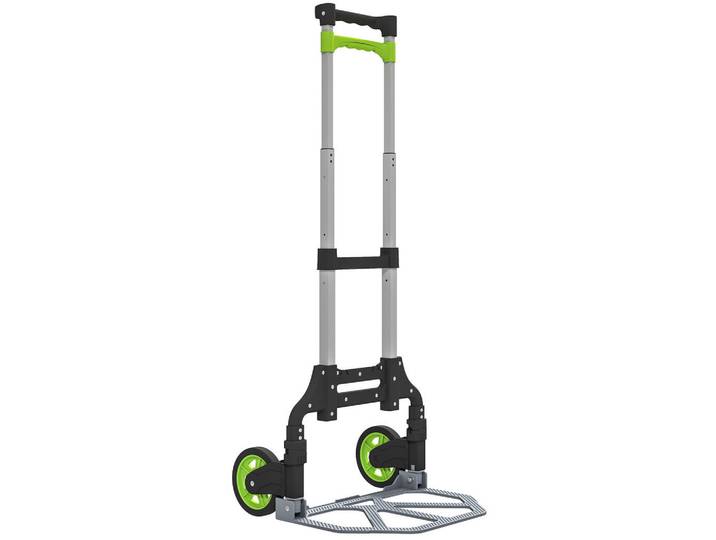 Homcom Sackkarre Aluminium Mehrfarbig, Silberfarben, Metall, 38.5x100x41 cm, Gartenzubehör, Gartenpflege, Gartengeräte