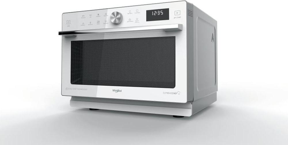 Whirlpool Supreme Chef MWSC 933 SW, Arbeitsplatte, Kombi-Mikrowelle, 33 l, 900 W, Eingebautes Display, LED