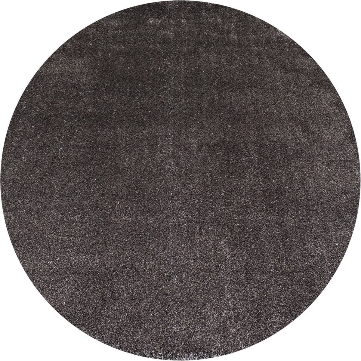 Veer Carpets Karpet Lago Antraciet 26 Rond Vloerkleed ø250 cm