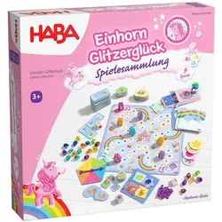Haba Einhorn Glitzerglück  Spielesammlung (d) (2 - 4 Spieler)