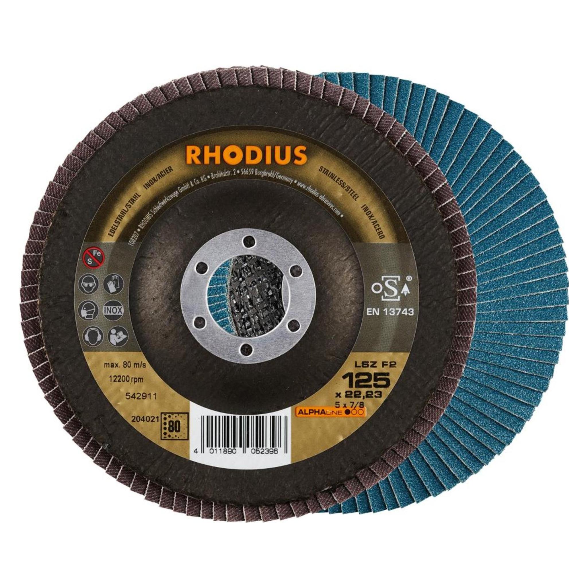 Rhodius Lamellenschleifsch.LSZ F2 115mm K 60 (60) (4011890052358)