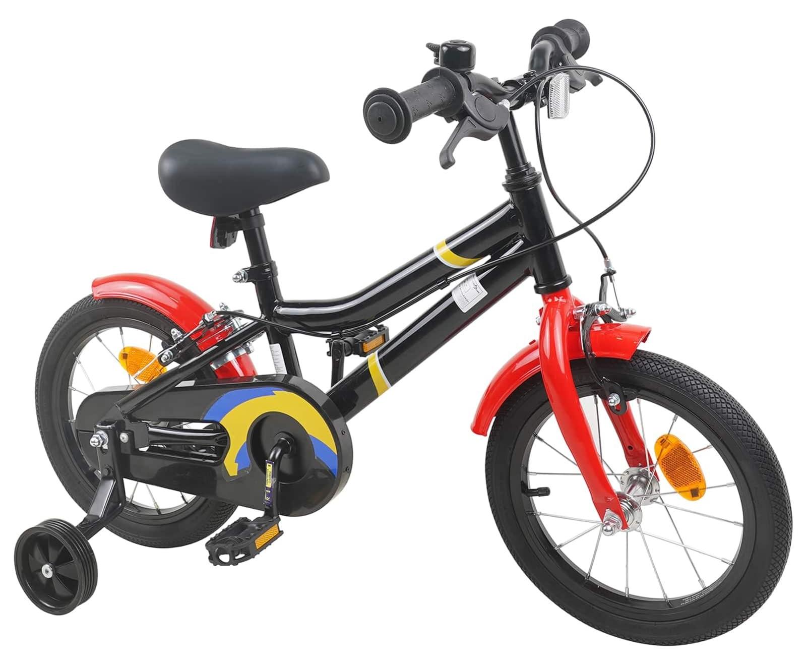 Kinderfahrrad, 14 Zoll, für Jungen und Mädchen