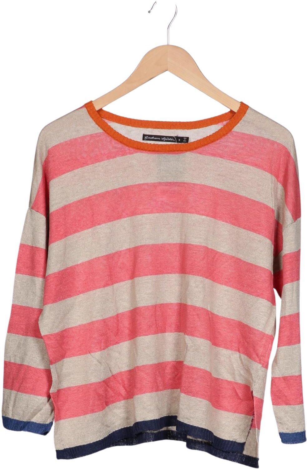 Gudrun Sjödén Damen Pullover, Mehrfarbig, Gr. S, Leinen - Second Hand