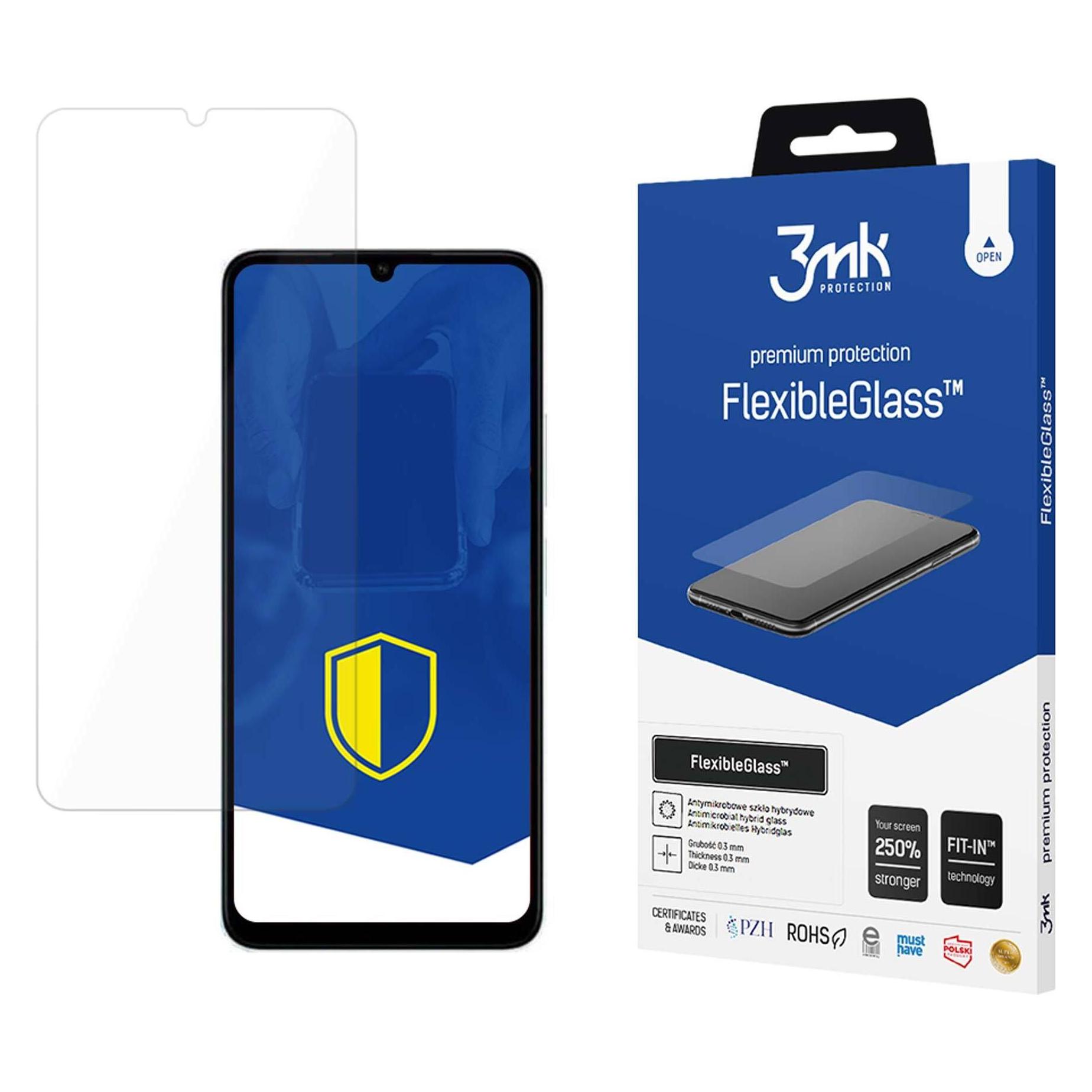 3MK FlexibleGlass Poco C65 Szkło Hybrydowe (1 Stk., Xiaomi Poco C65, Xiaomi Redmi 13C) (1637320834)