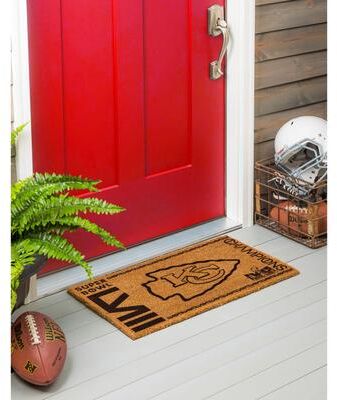 Evergreen Enterprises Kansas City Chiefs, Coir Mat 1C