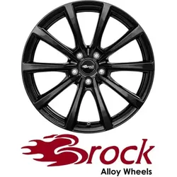 Brock B32 8.5x19 5/120 ET50 Schwarz Glanz