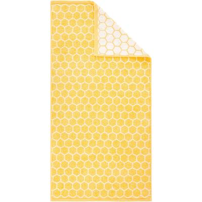 Handtücher DYCKHOFF "Pure Natural Honey", gelb, B:50cm L:100cm, Frottier, Baumwolle, Handtücher, BIO Baumwolle, GOTS