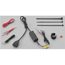 Daytona, Motorrad Zubehör, Single USB-A Port Netzteil für Motorräder, 2,4 A 5 V Ausgang