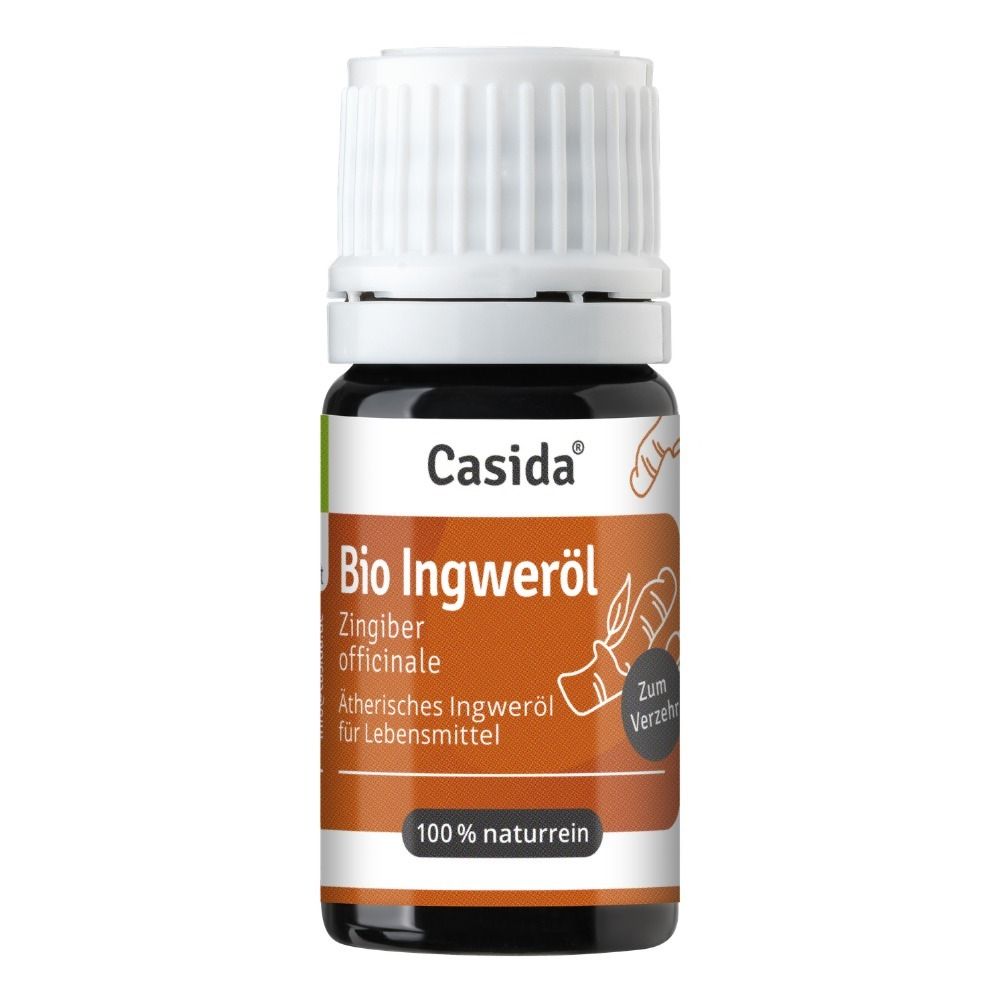 Ingwer ÖL Bio zum Verzehr innerlich 5 ml Öl