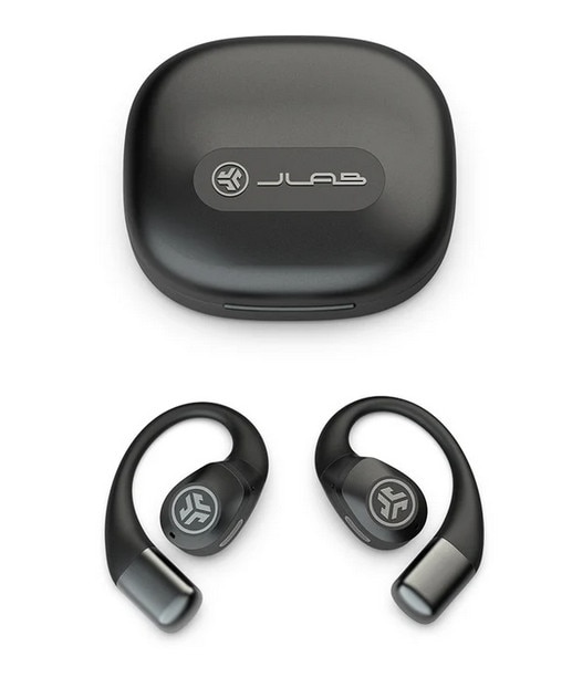 JLab Epic Open Sport Air Conduction Wireless Earbuds Schwarz