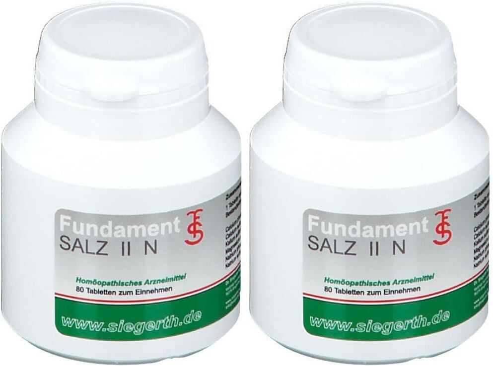 Fundament Salz FUNDAMENT-Salz II N Tabletten 2x 2x80 St