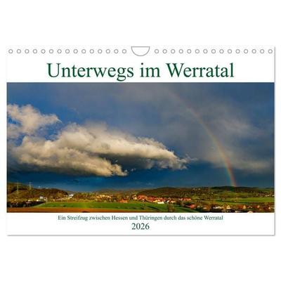 Unterwegs im Werratal (Wandkalender 2026 DIN A4 quer), CALVENDO Monatskalender