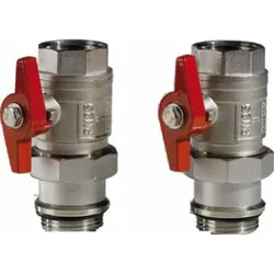 Verteiler-Anschluss-Set DG HKV-1 mit Kugelhähnen
