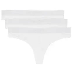 Marc O Polo String 3P Weiß Baumwolle Large Damen