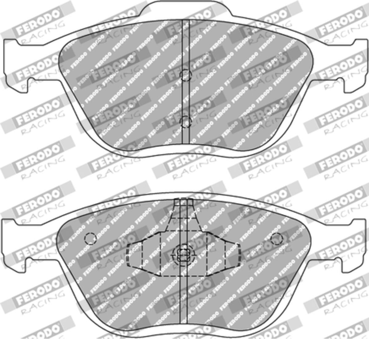 Bremsbelagsatz FERODO Performance FDS1568, Vorne