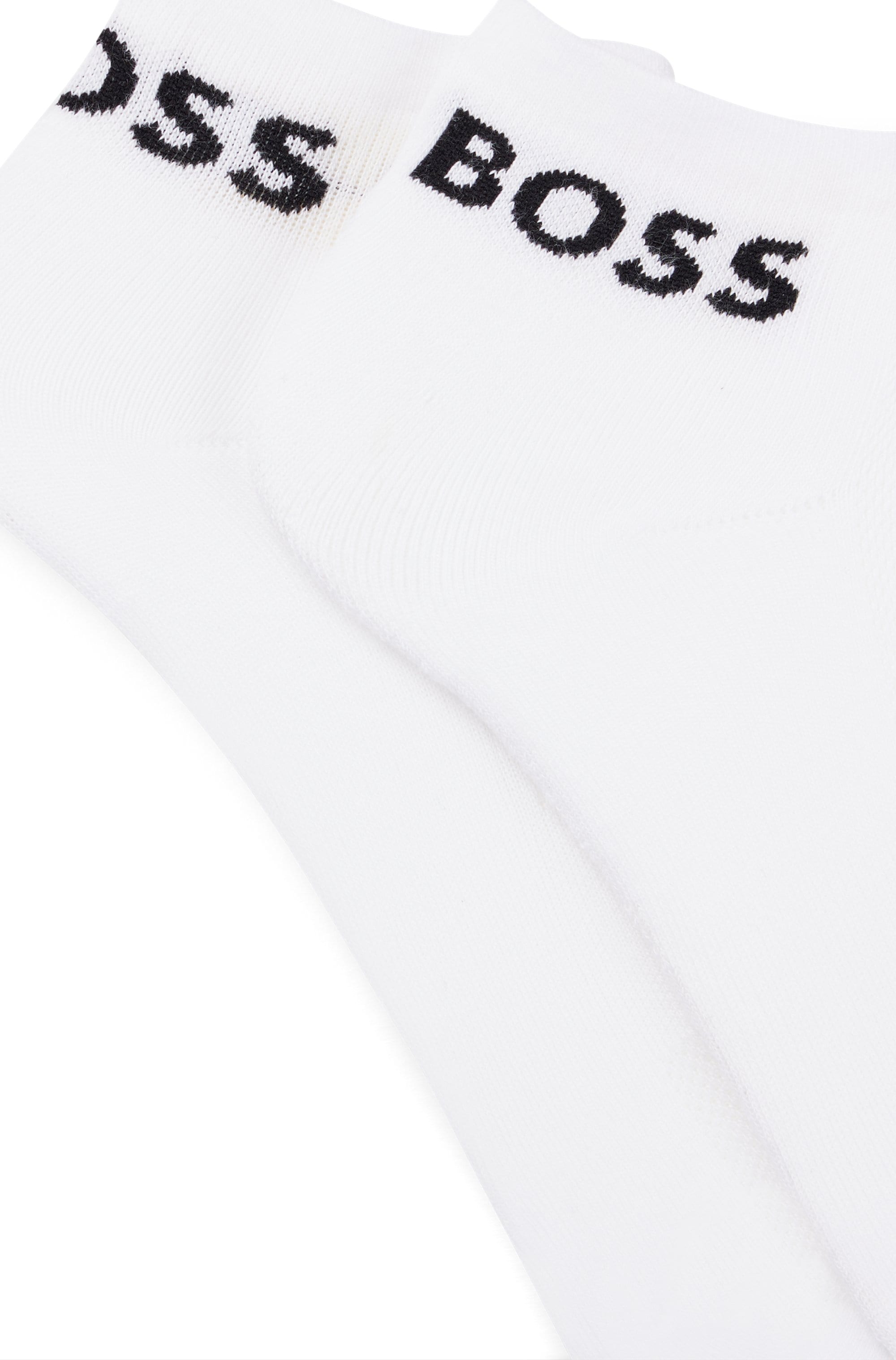 Sportsocken BOSS, Herren, Gr. 43-46, Sockengröße, weiß, Baumwollmischung, Socken Sportsocken
