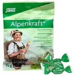 ALPENKRAFT Kräuterbonbons mit Honig+Malz Salus 75 g