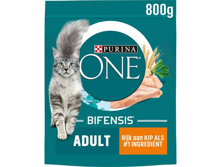 Purina ONE Adult Kip - Volkoren Granen - 800 g