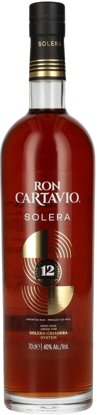 Ron Cartavio 12 Years Solera 40% Vol. 0,7l