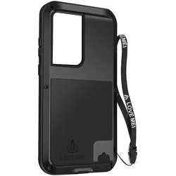 Love Mei Powerful Series (Samsung Galaxy S23 Ultra), Smartphone Hülle, Schwarz