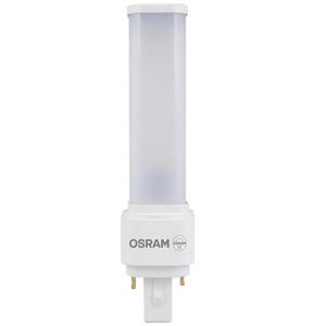 OSRAM LED-Lampe Dulux D26 EM & AC Mains, G24d-3, 9W ersetzt 26W, tageslichtweiß