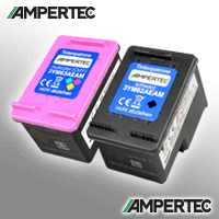 2 Ampertec Tinten ersetzt HP 305XL Doppelpack KCMY 305XL-KIT