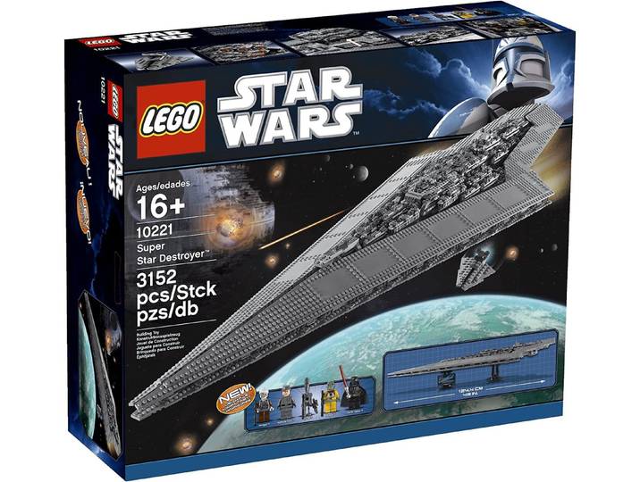 LEGO® LEGO Star Wars 10221 Baustein-Set - Super Sternenzerstörer Spielbausteine, (3152 St)