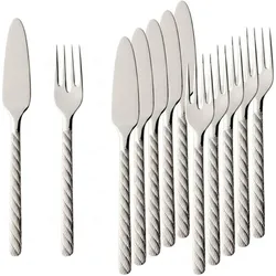 Villeroy & Boch Montauk Fischbesteck, Besteck, Silber