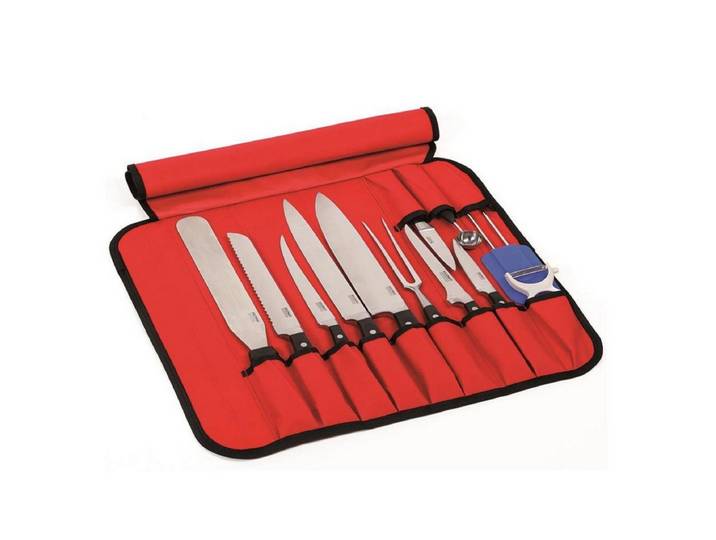 Riess Allzweckmesser Kelomat Messertasche Profi 12 teilig befüllt