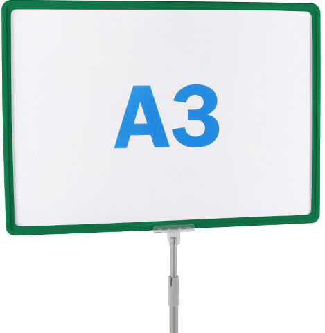SPRINTIS Cadre pour affiche, plastique vert   A3