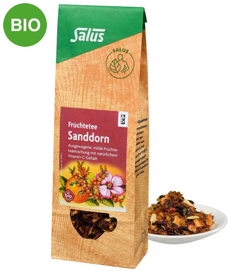 Sanddorn Früchtetee bio Salus 100g