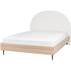 BETT 160/200cm Cremeweiß Millay