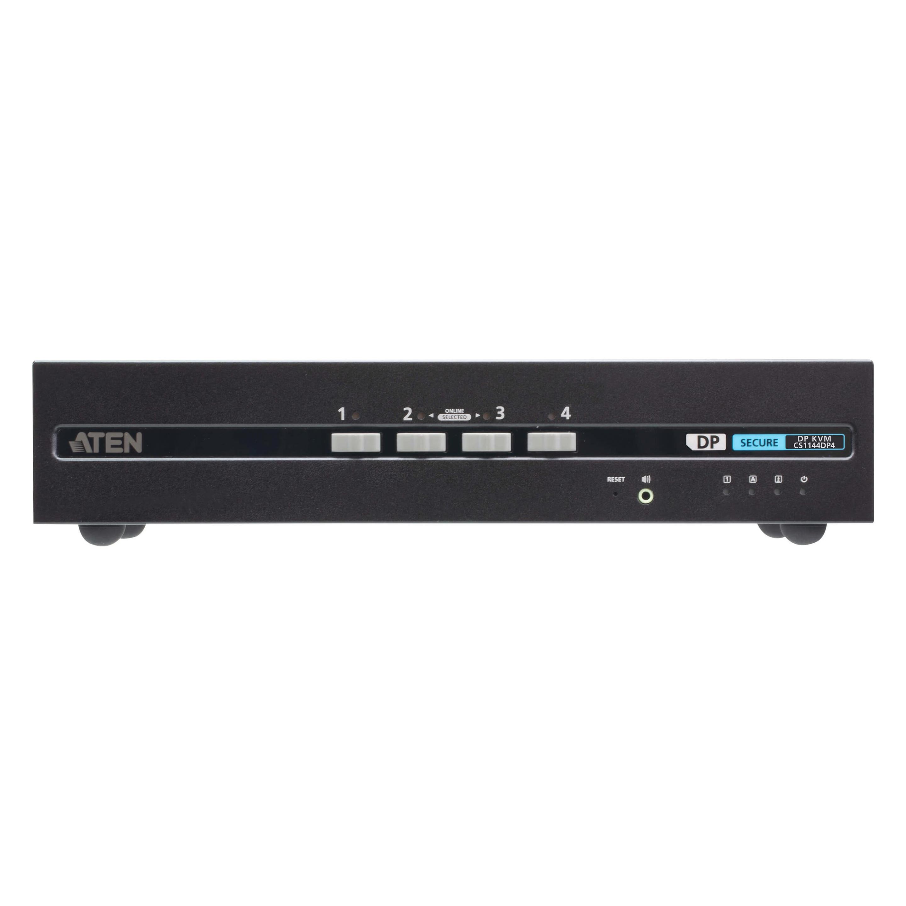 Aten CS1144DP4-AT-G 4-Port USB - DP Dual Display Secure (CS1144DP4-AT-G)